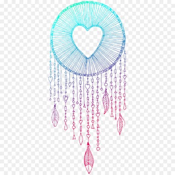 Dreamcatcher Heart Symbol Drawing - dreamcatcher 