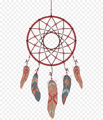 Dreamcatcher Illustration - Scarlet Dreamcatcher 