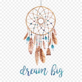 Dreamcatcher Poster Watercolor painting Printmaking Printing - boho 