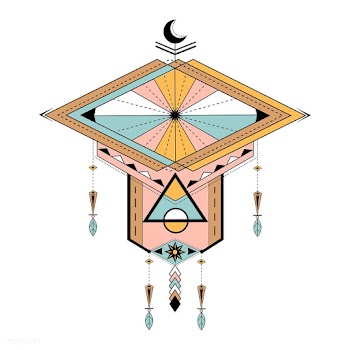 Dreamcatcher styled vectors on background | Free stock vector - 22801