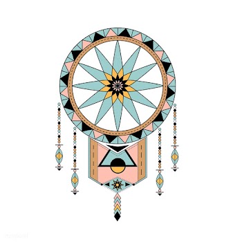 Dreamcatcher styled vectors on background | Free stock vector - 22808