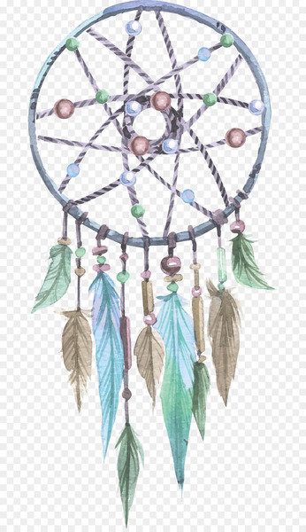 Dreamcatcher Wedding invitation Birthday Craft - Vector painted Dreamcatcher 