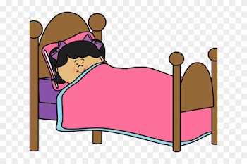Dreaming Clipart Healthy Sleep - Girl Sleeping Clipart