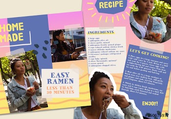 Dreamlike Recipe Social Media Set