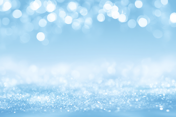 Dreamy Blue Bokeh Background