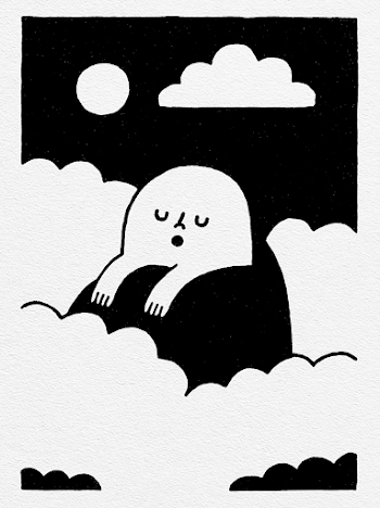 Dreamy Giant Slumbering in the Clouds