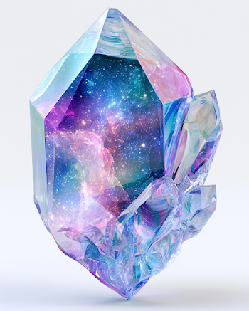 Dreamy Holographic Crystal with Cosmic Interior