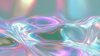 Dreamy Holographic Rainbow Foil Background