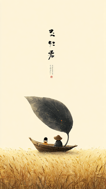 Dreamy Journey on a Petal Boat