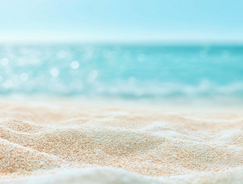 Dreamy Tropical Beach Close-Up