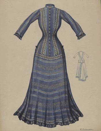  Dress (c. 1936) by Erwin | Free Photo - rawpixel