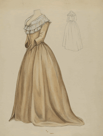 Dress (c. 1936) by Jean | Free Photo - rawpixel