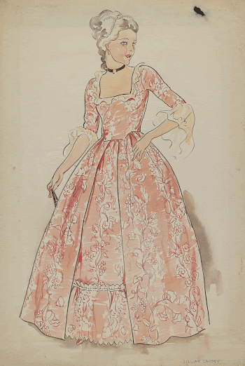 Dress (c. 1936) by Lillian | Free Photo - rawpixel