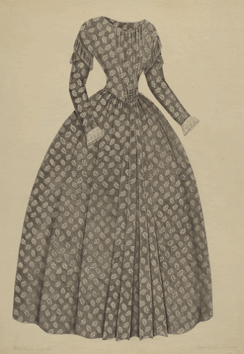 Dress, c. 1937 by Isabelle | Free Photo - rawpixel