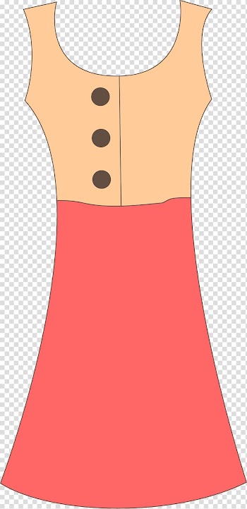 Dress Clothing Skirt, Colorful dress chart transparent background PNG clipart