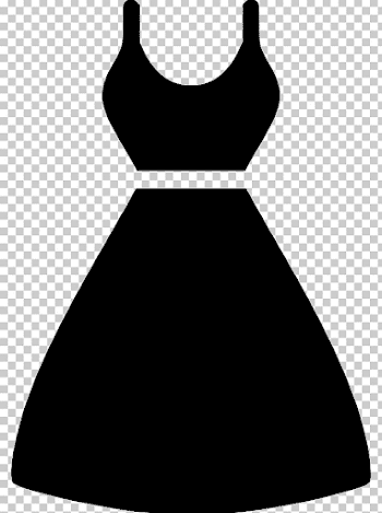 Dress Clothing Sleeve Fashion PNG, Clipart, Black, Black And White ...