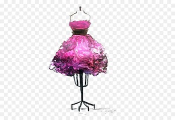 Dress Drawing Clothing Fashion illustration Sketch - Dresses 