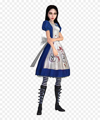 Dress Png - Alice Madness Returns Model, Transparent Png - 500x919 ...