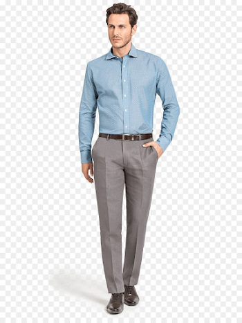 Dress Shirt Pants Clothing Polo Shirt Business Casual Png Download ...