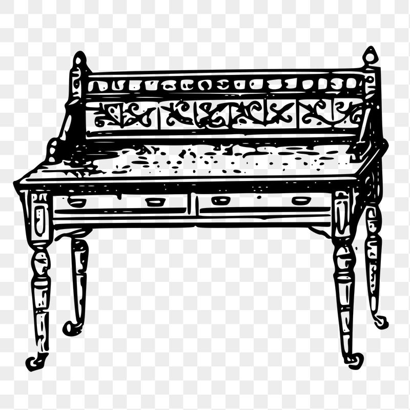 Dressing table png sticker, vintage | Free PNG - rawpixel