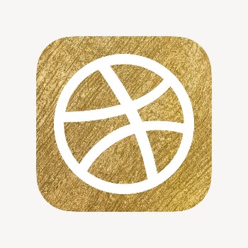 Dribbble icon for social media | Free Icons - rawpixel