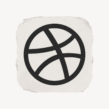 Dribbble icon for social media | Free Icons - rawpixel