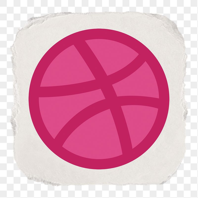 Dribbble icon for social media | Free Icons - rawpixel