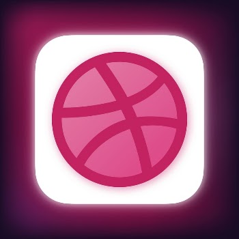 Dribbble icon for social media | Free Icons - rawpixel