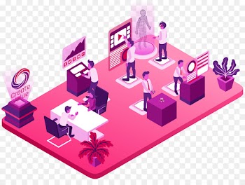 Dribbble Illustration Social media Designer - b2c graphic 