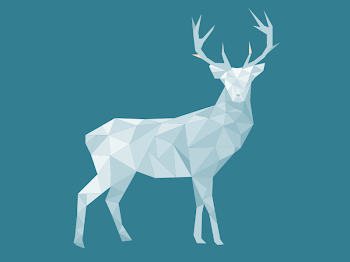 Dribbble - stag.png by Linnea Strid