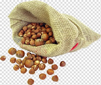 Dried Fruit Hazelnut Chestnut Grape, acorn transparent background PNG clipart
