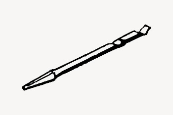 Drill bit clipart, vintage illustration | Free Vector Illustration - rawpixel