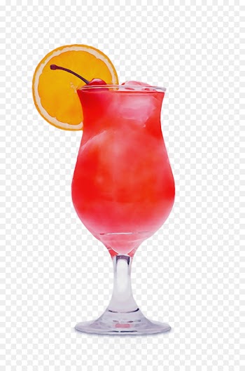 drink hurricane juice cocktail garnish bay breeze