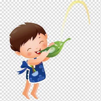 Drink with a lotus leaf transparent background PNG clipart
