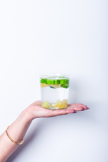 Drinking Glass Filled With Beverage