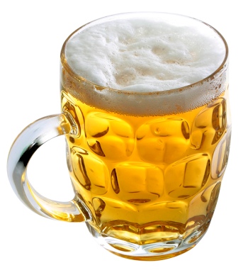 Drinking Glass Filled With Beverage