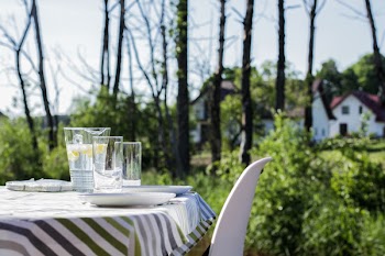 Drinking Glasses on Table