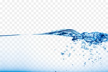Drinking water Clip art - Blue water column element,Skin fresh waterlines 