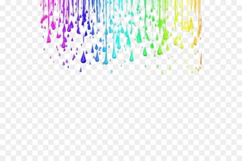 Drip painting Wallpaper - Paint color drops 