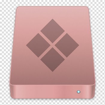 Drives Icon Rose and Denim, Rose Bootcamp, Windows icon transparent background PNG clipart