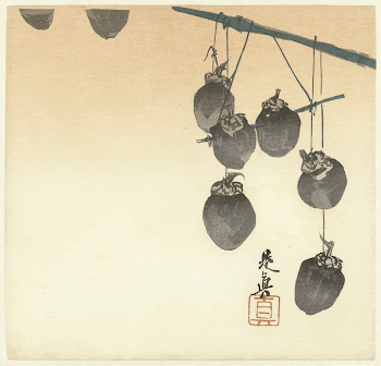 Drogende kaki vruchten (1880 - | Free Photo - rawpixel