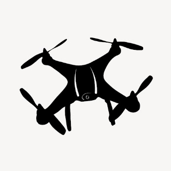 Drone drawing illustration psd. Free | Free PSD - rawpixel