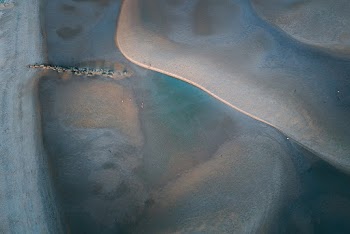 Drone Footage of a Desert