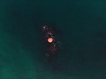 Drone Footage of an island
