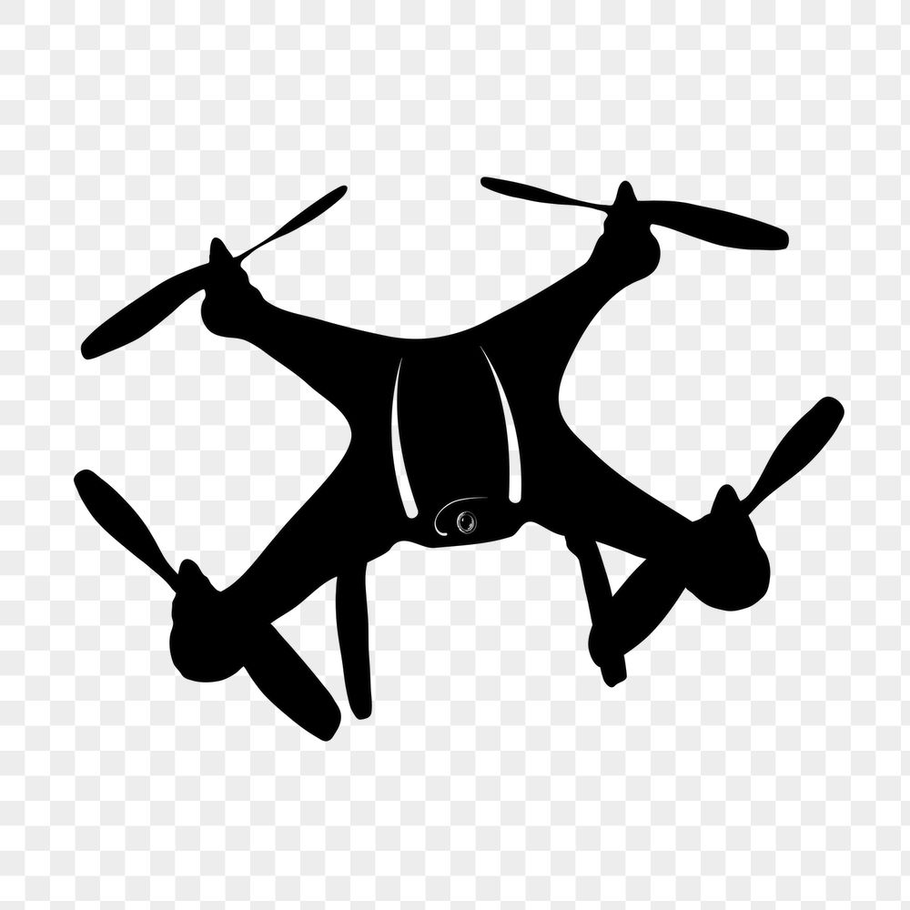 Drone png sticker, illustration on transparent | Free PNG - rawpixel