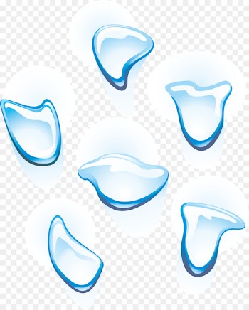 Drop Blue Splash - Droplets element 