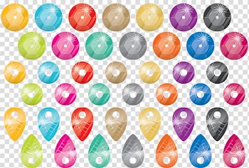 Drop, Color water droplets transparent background PNG clipart