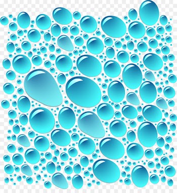 Drop Dew - Blue water drop 