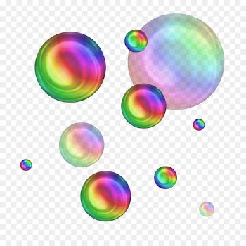 Drop Editing Clip art - Colorful bubble 