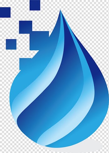 Drop Euclidean , Blue abstract water droplets transparent background PNG clipart